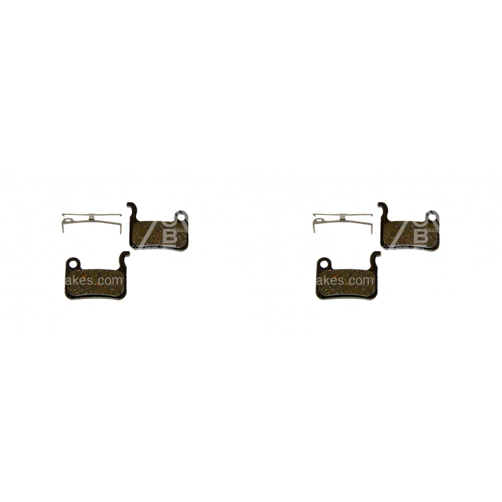 2 pares de pastillas de freno de disco Shimano XTR XT SLX LX Saint Hone BRM975, compuesto elige - Imagen 16 de 19
