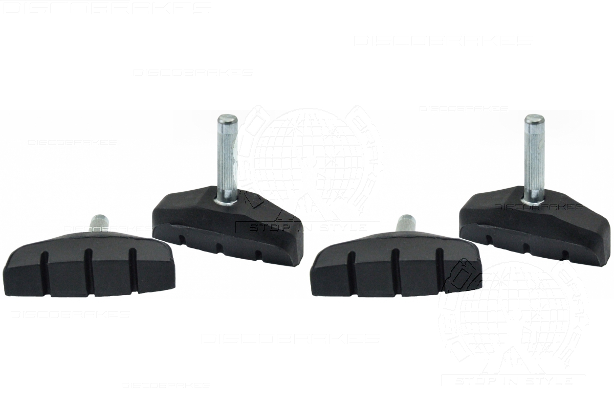 2 Paar Shimano Deore Freischwinger Bremsschuhe Acera Altus Turnier, Design wählen - Bild 14 von 19